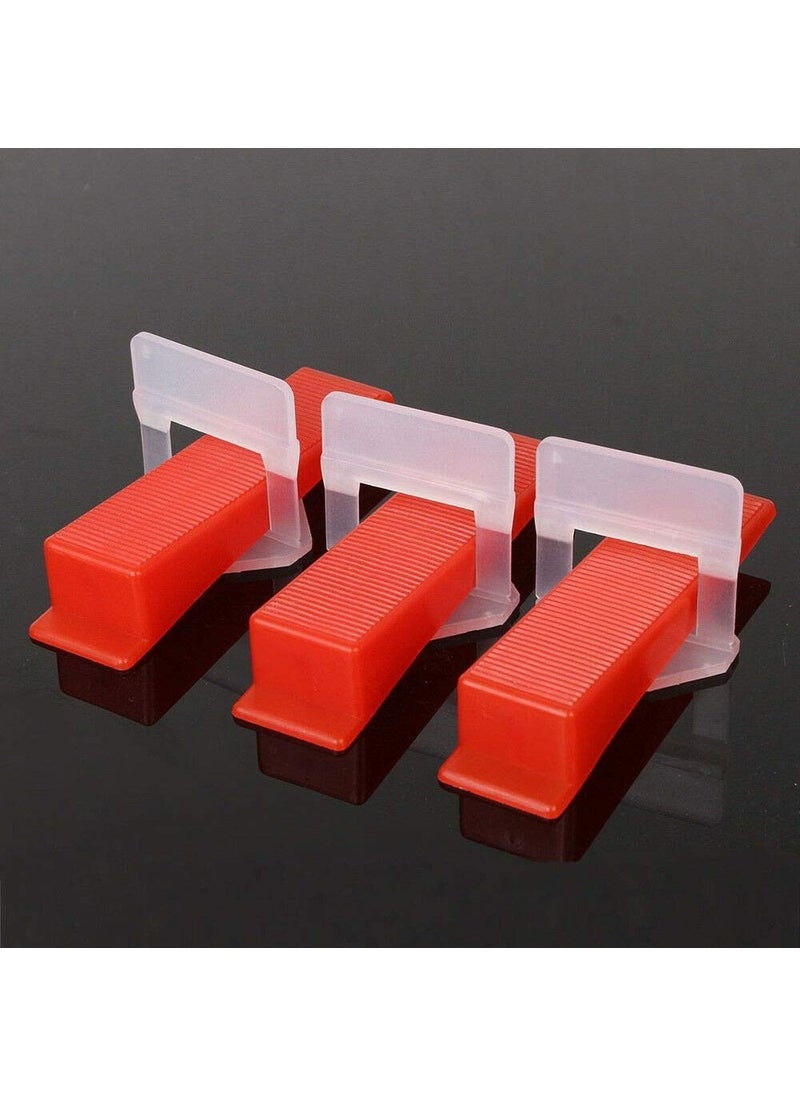 aürbo ARBO Tile Leveling System Plastic 16 MM Wall and Floor 200 PCS Set 200 PCS Wedges 200 PCS Leveller Clips Spacer  - Image 4