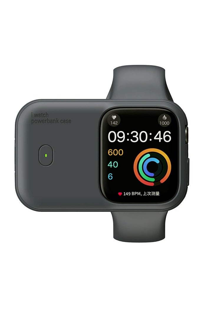 general Portable 1200mAh Power Bank for Apple Watch Ultra 44/45/46 mm Magnetic Wireless Charger Fast Charging, Overheat Protection & Smart Power Management