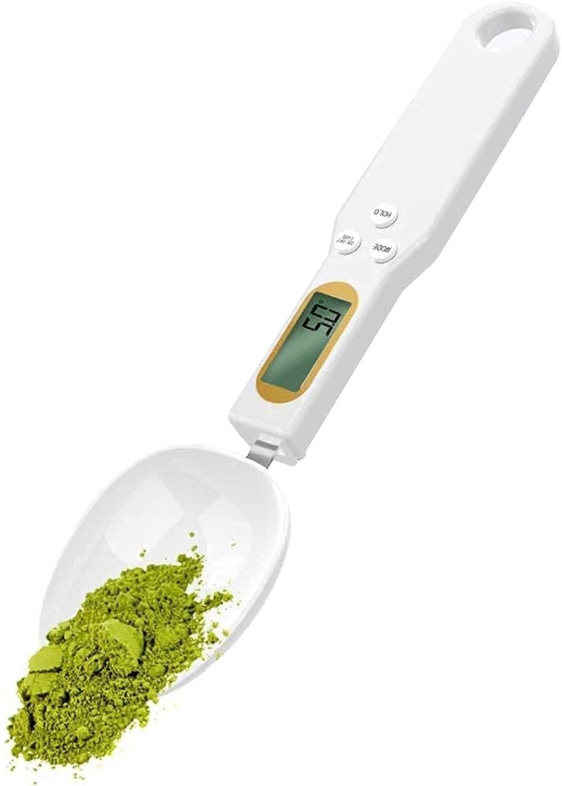Mabron Electronic Kitchen Digital Food Spoon Scales Accurate Weighing Teaspoon Scale in Grams Oz with LCD Display for Baking Cooking Cake Medicine 500g/0.1g (multicolor - Image 1