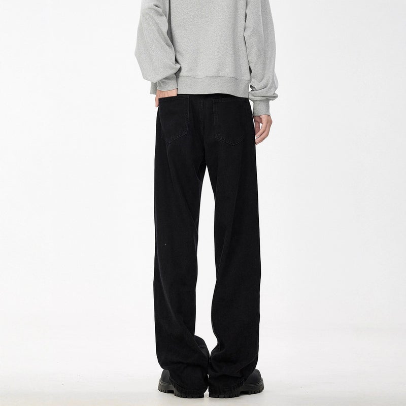 Unisex Classic Denim Jeans Loose Fit Daily Outdoor Wear - Image 5