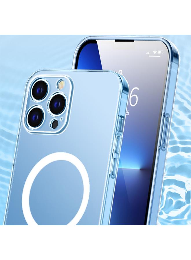 اس-توب جراب هاتف مغناطيسي من الزجاج غير اللامع لهاتف iPhone 13 Pro Max Magsafe - Image 5