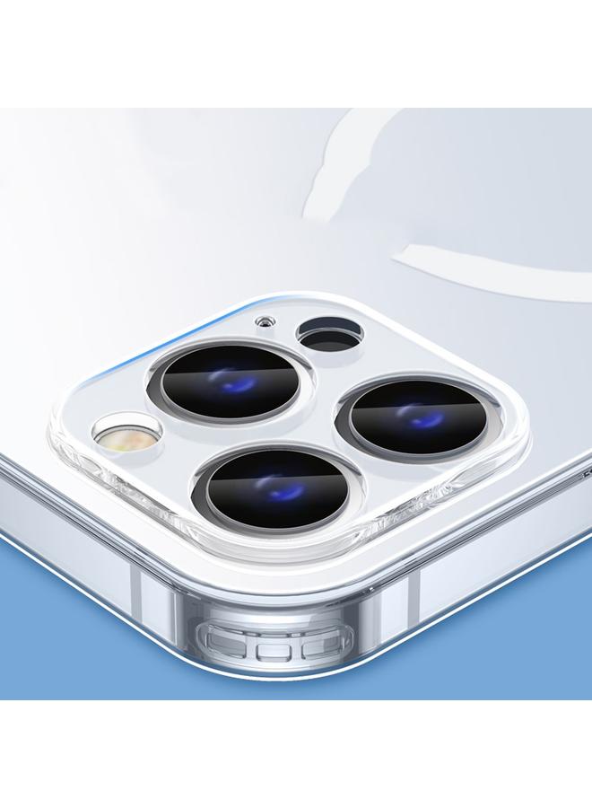 اس-توب جراب هاتف مغناطيسي من الزجاج غير اللامع لهاتف iPhone 13 Pro Max Magsafe - Image 4