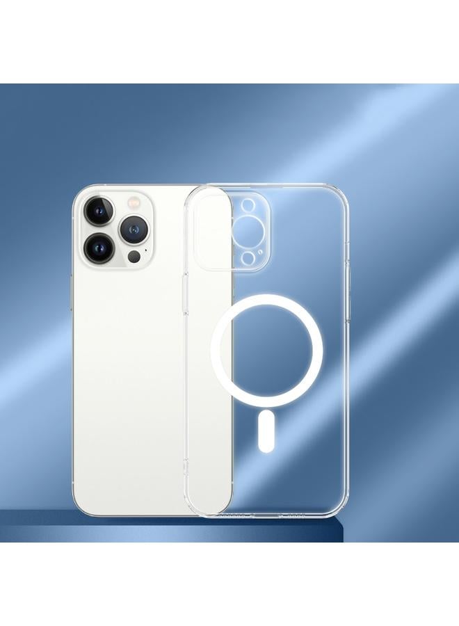 اس-توب جراب هاتف مغناطيسي من الزجاج غير اللامع لهاتف iPhone 13 Pro Max Magsafe - Image 2