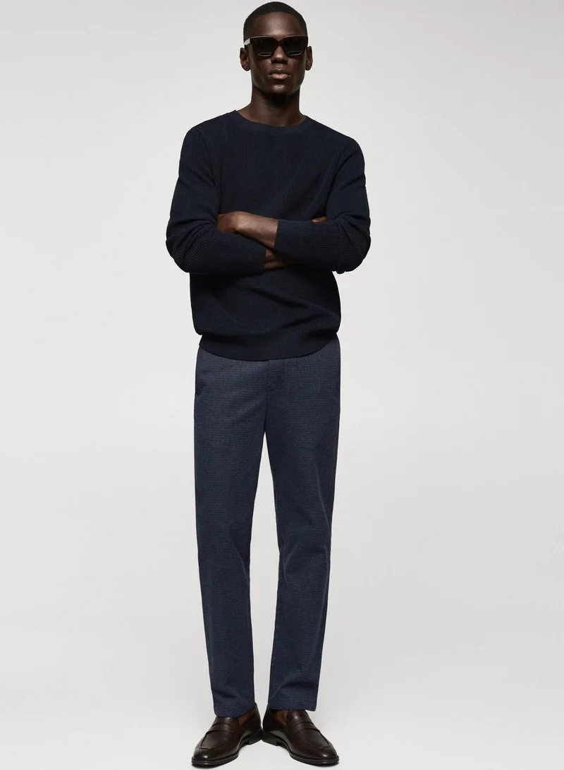 Mango Man Essential Slim Fit Pants