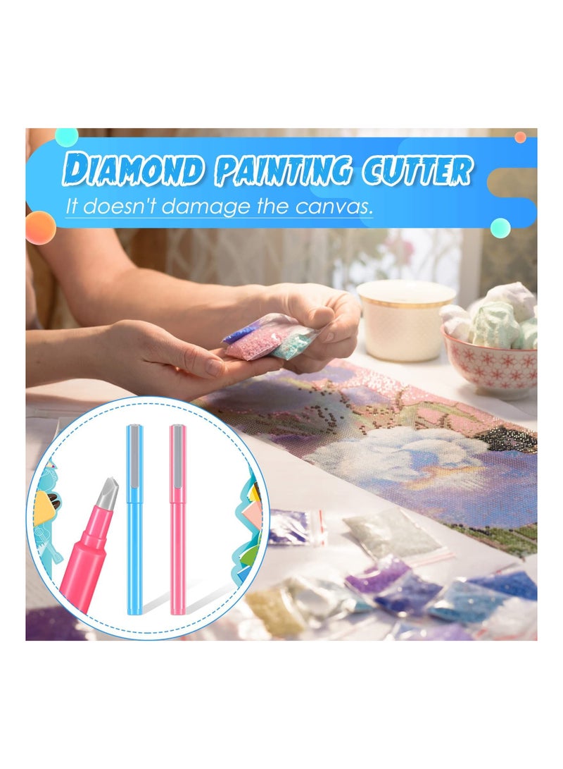 KASTWAVE 4PCS DIY Diamond Painting Parchment Paper Cutter Ceramic Blade To Cut The Cover Perfectly Painting for Cutting Paper Art with Replaceable Blade - Image 4