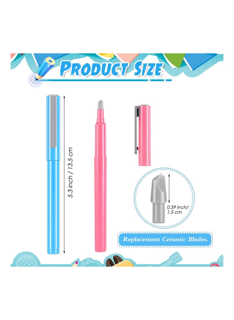 KASTWAVE 4PCS DIY Diamond Painting Parchment Paper Cutter Ceramic Blade To Cut The Cover Perfectly Painting for Cutting Paper Art with Replaceable Blade - Image 2