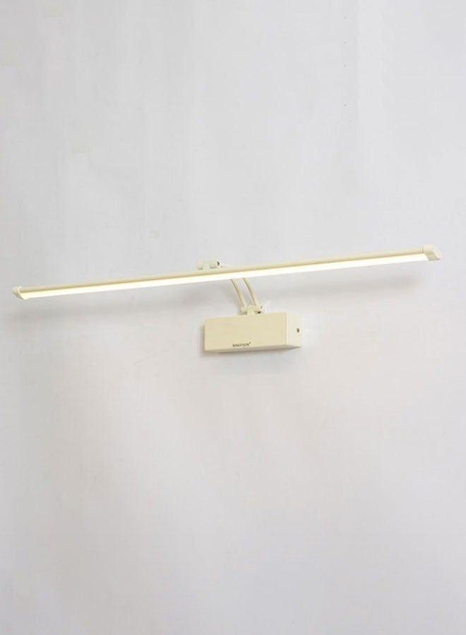 إنارة سيرة إنارة جدارية لوحة ومرايا باللون الأبيض مقاس 71 سم ورملايت  17 وات -  751 - Image 1