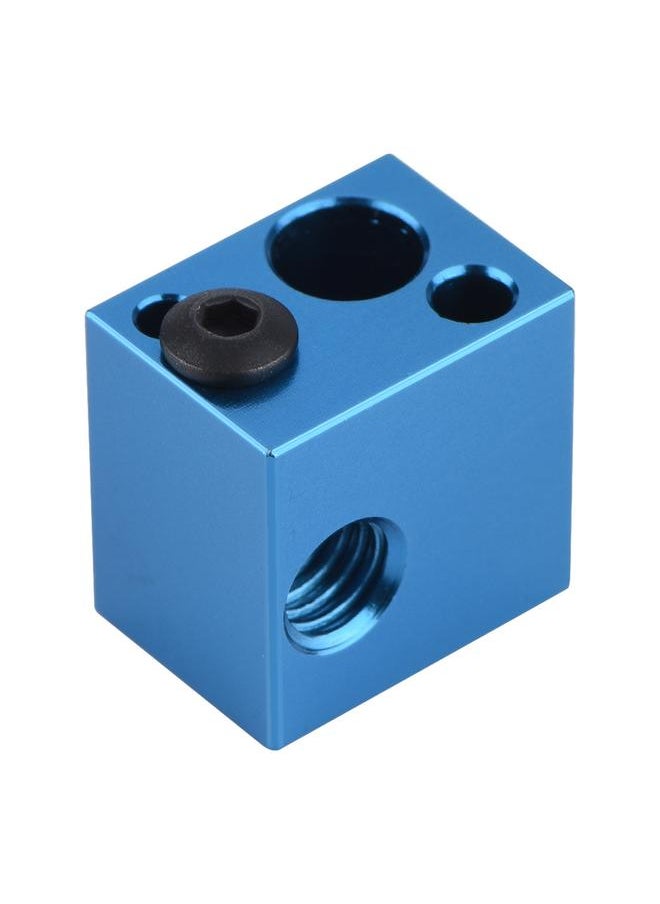 3D Printer Accessories Aluminium Heating Block Heater Hot End for Makerbot (Blue)