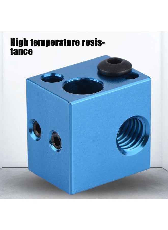 3D Printer Accessories Aluminium Heating Block Heater Hot End for Makerbot (Blue)