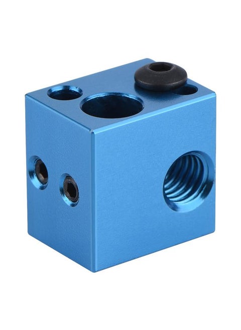 3D Printer Accessories Aluminium Heating Block Heater Hot End for Makerbot (Blue)