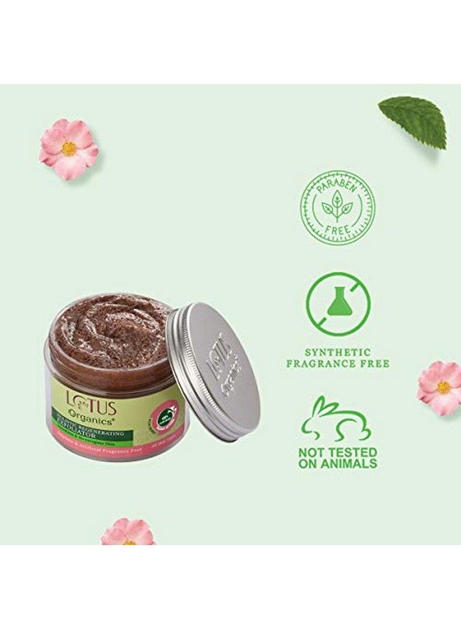 Lotus Organics+ Holistic Regenerating Exfoliator ; For Deep Nourishment ; Sulphate Free Face Scrub ; 100G  - Image 5