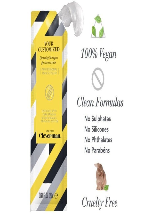 CLEVERMAN Men's Cleansing Shampoo for Normal Hair, 20ml (Sample Size) - Image 4