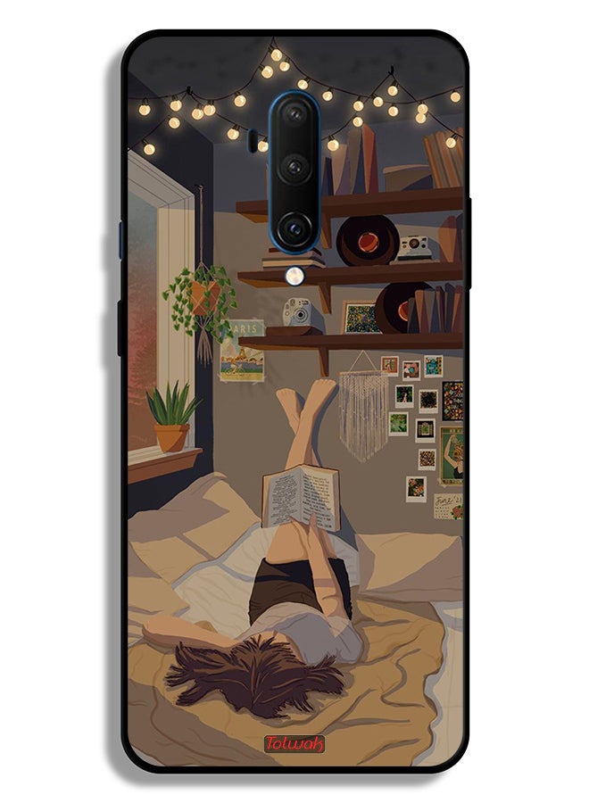 Tolwak OnePlus 7T Pro Protective Case Cover Studying Art - Image 2