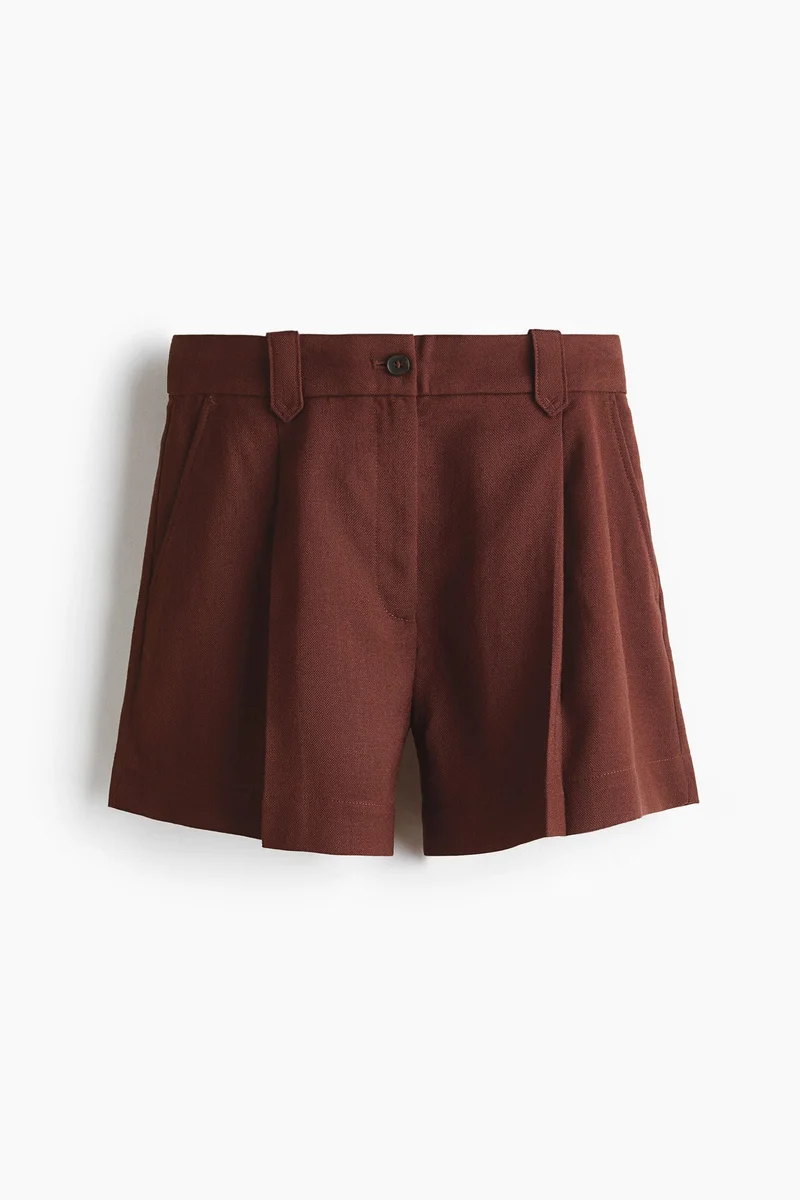 H&M Pleat-front shorts