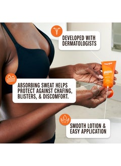 Carpe Carpe Sweat Absorbing Breast - Helps Keep Your Breasts and Skin Folds Dry - Sweat Absorbing Lotion - Helps Control Under Breast Sweat - Great For Chafing and Stain Prevention  - Image 3