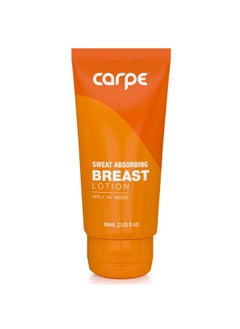 Carpe Carpe Sweat Absorbing Breast - Helps Keep Your Breasts and Skin Folds Dry - Sweat Absorbing Lotion - Helps Control Under Breast Sweat - Great For Chafing and Stain Prevention  - Image 1