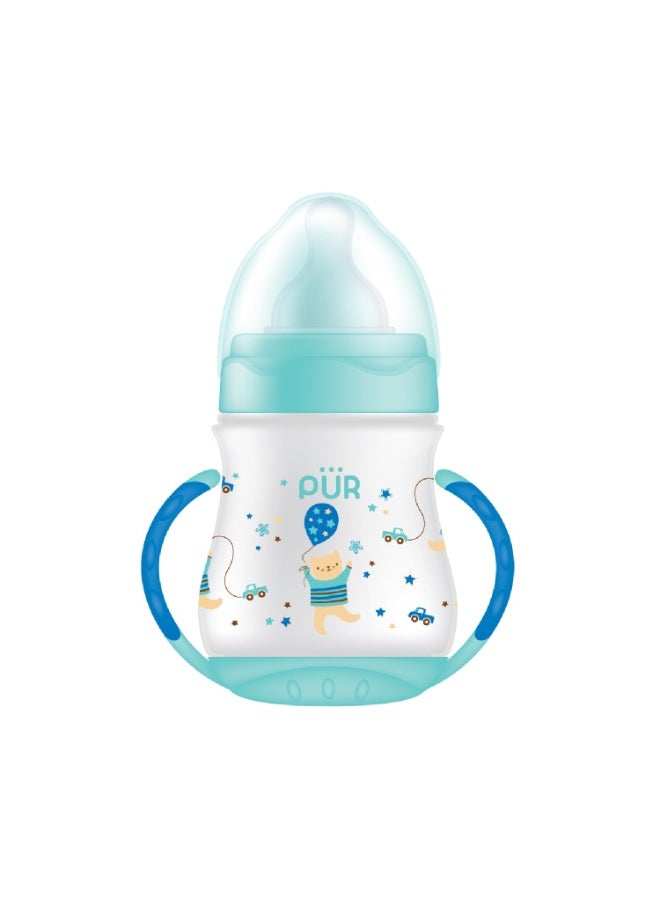 Pur Wide-neck baby bottle with a 250ml capacity - safe, comfortable, and easy-to-clean design - Image 3