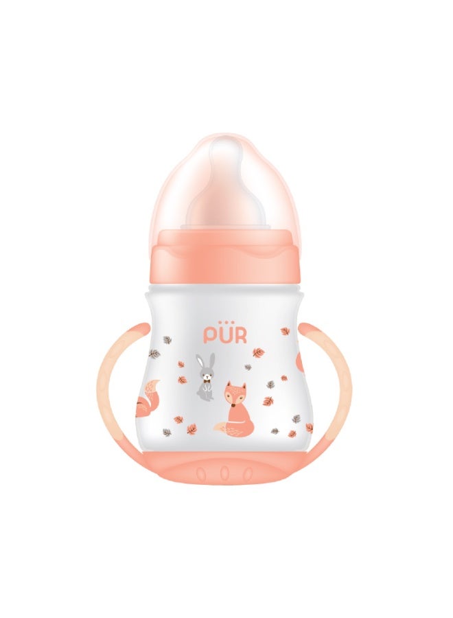 Pur Wide-neck baby bottle with a 250ml capacity - safe, comfortable, and easy-to-clean design - Image 2
