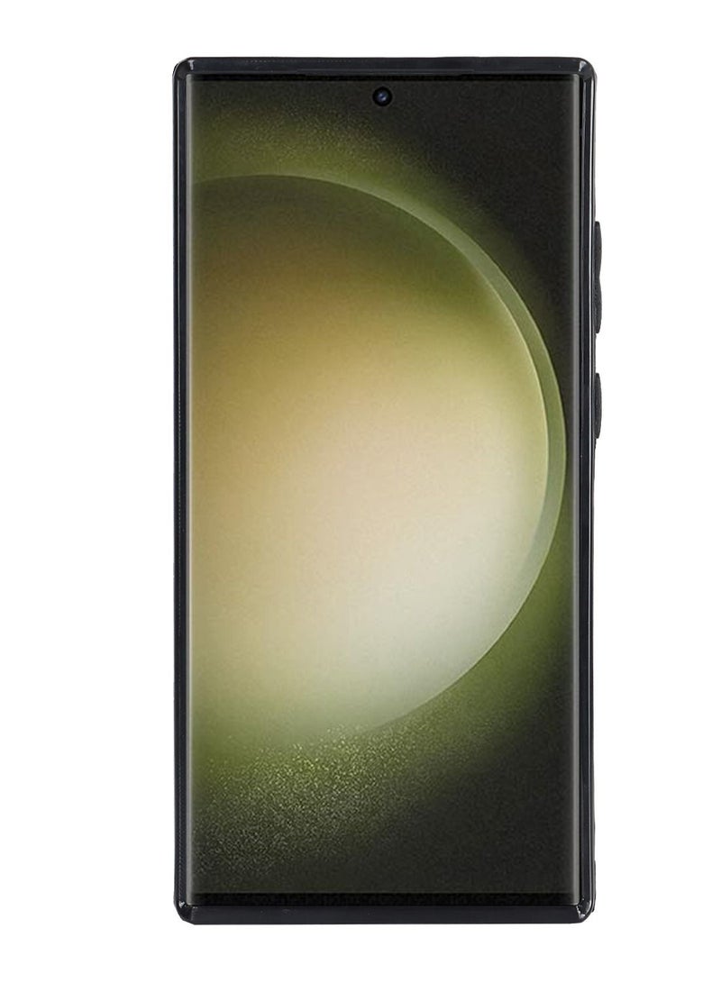 Suteni Magnetic Back Cover Card Slots Leather Phone Case for Samsung - Image 2