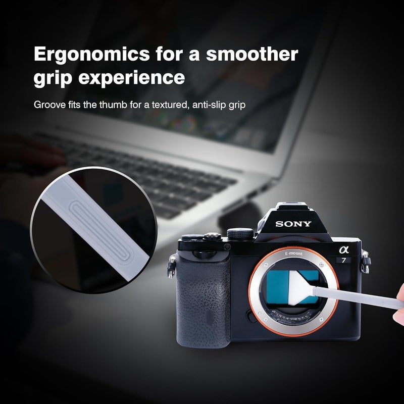 VSGO Full Frame Sensor Cleaning Kit, 6pcs Sensor Swabs & 10ml Sensor Cleaner for Nikon Sony Canon DSLR Camera Clean (VS-S03-6) - Image 4