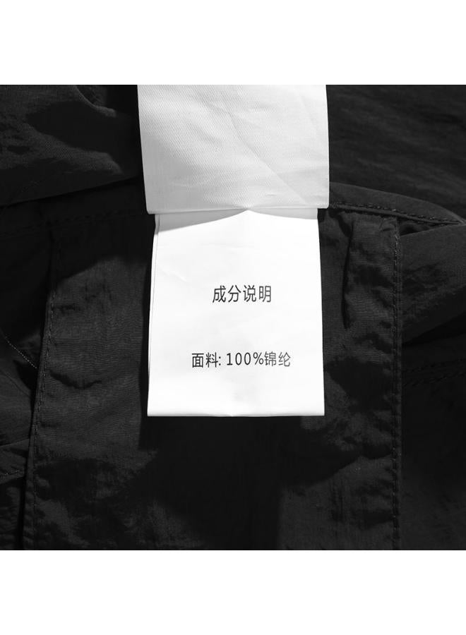 Song Feng Ya Sun Protection Clothing Men's Summer Thin Ice Silk Casual Hooded Couple Sun Protection Clothing Outdoor Sportswear Skin Clothing - Image 3