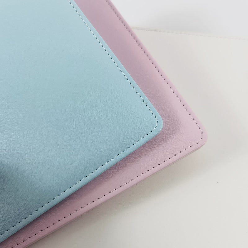 Minimalist Healing Leather Sticker Storage Book A5 Loose-Leaf Japanese Style Sticker Planner Storage Book Po Album 3Inch 5Inch - Image 3