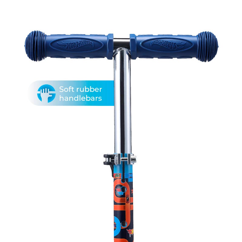 VOYAGER سكوتر هوت ويلز ذاتي التوازن مع عجلات مضيئة، منصة عريضة جداً، 3 عجلات، فرامل تعمل بالقدم، حد وزن 75 رطل، للأطفال والرضع، للبنات أو الأولاد، للأعمار من 3 سنوات وما فوق - Image 4