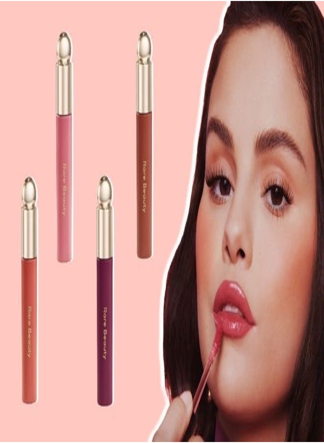 Rare Beauty - "Rare Beauty by Selena Gomez Soft Pinch Tinted Lip Oil Stain - Hope (nude mauve, 3ml) - Hydrating, Lightweight, and Long-Lasting Lip Tint with a Glossy Finish" - Image 1