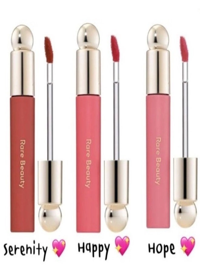 Rare Beauty - "Rare Beauty by Selena Gomez Soft Pinch Tinted Lip Oil Stain - Hope (nude mauve, 3ml) - Hydrating, Lightweight, and Long-Lasting Lip Tint with a Glossy Finish" - Image 1