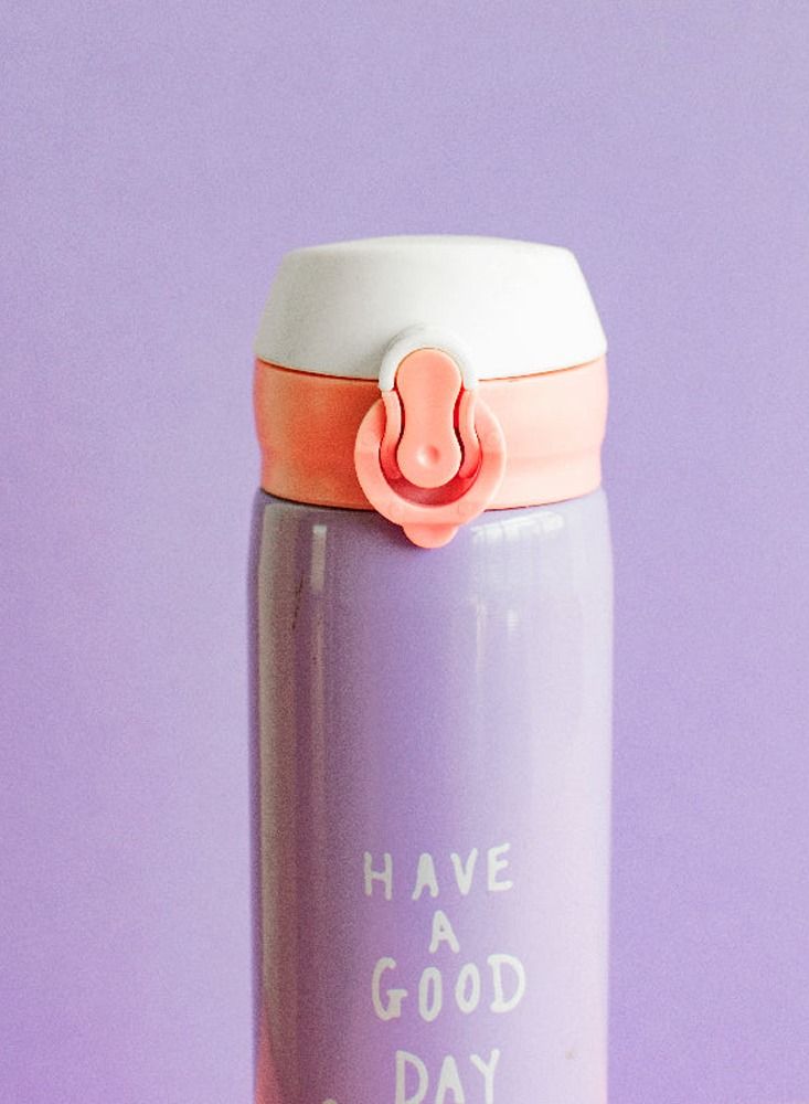 STAR BABiES Water Bottle 400ml - Lavender - Image 3