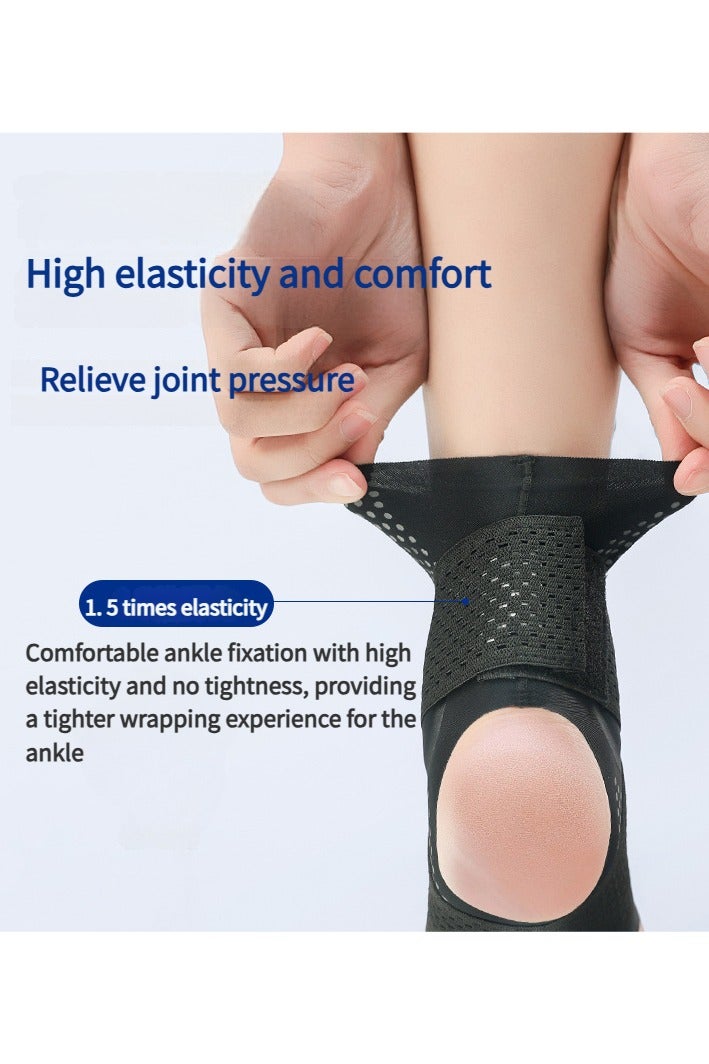 Generic 2 packs of sports anti-sprain ankle protectors, ankle sprain recovery foot covers, ultra-thin protective gear  - Image 2