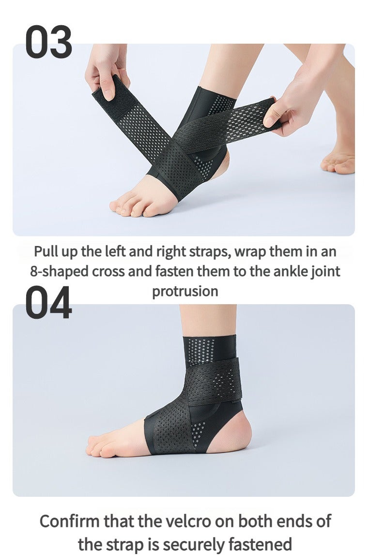 Generic 2 packs of sports anti-sprain ankle protectors, ankle sprain recovery foot covers, ultra-thin protective gear  - Image 4
