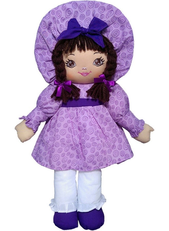 Anico Well Made Play Doll For Children Sweetie Mine, Latina, 18" Tall, Lavender
