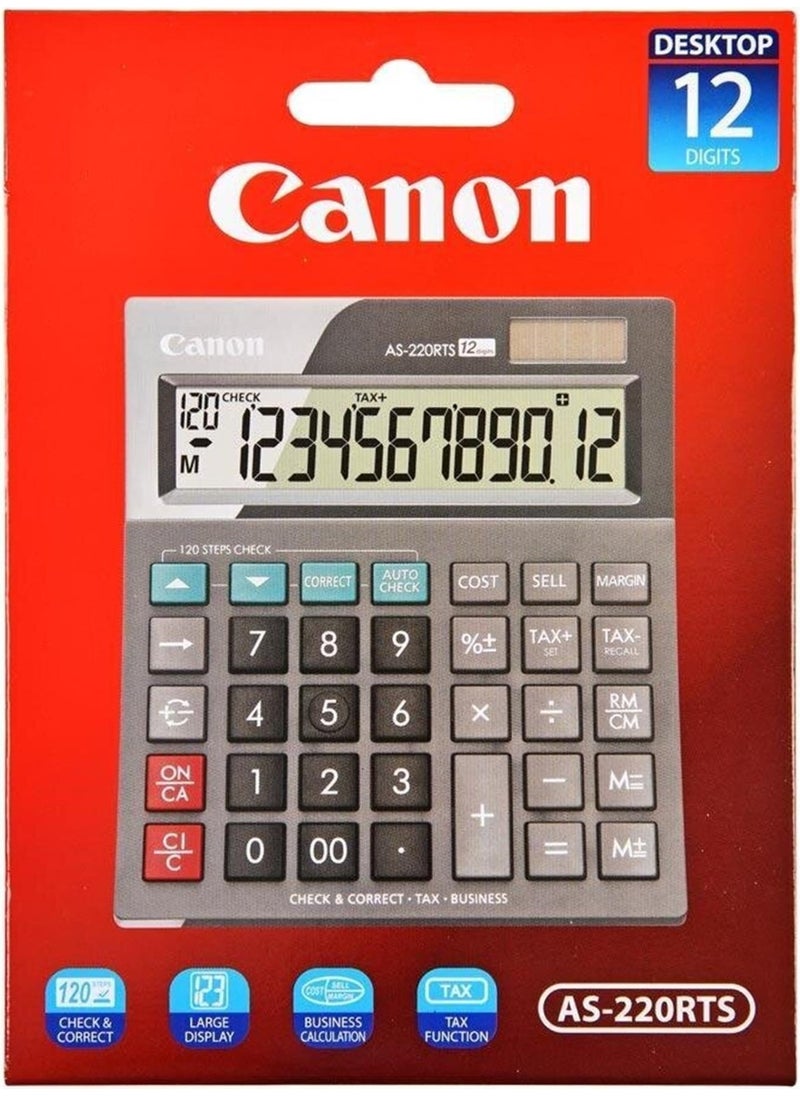 EKS Ticaret - Canon AS-220 Rts Calculator 12 Digit - Image 1