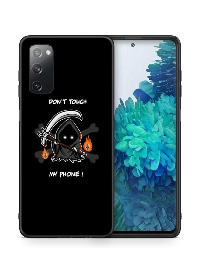 Okteq TPU Protection and Hybrid Rigid Clear Back Cover Case Avatar Don't touch My Phone for Samsung Galaxy S20 FE 4G / Galaxy S20 FE 5G / Galaxy S20 FE 2022  - Image 1