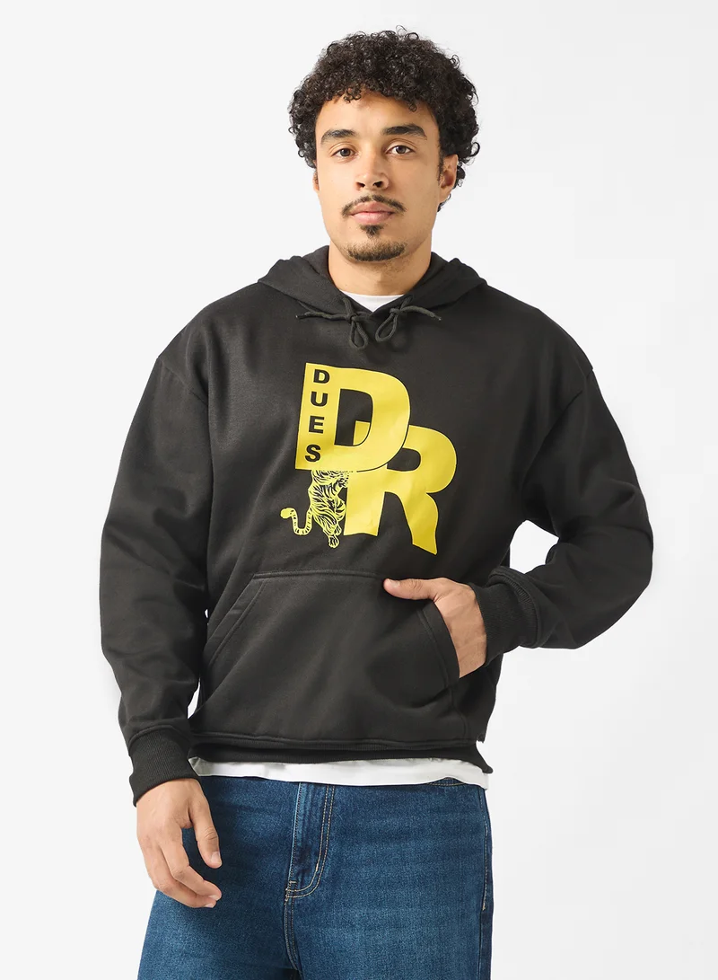 Graphic Print Hoodie