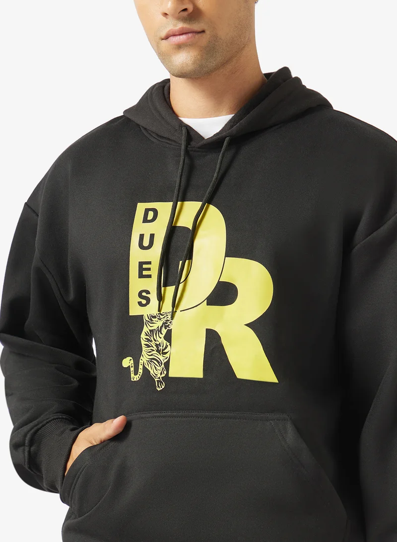 Seventy Five  Graphic Pullover Hoodie for Men | Best Price UAE