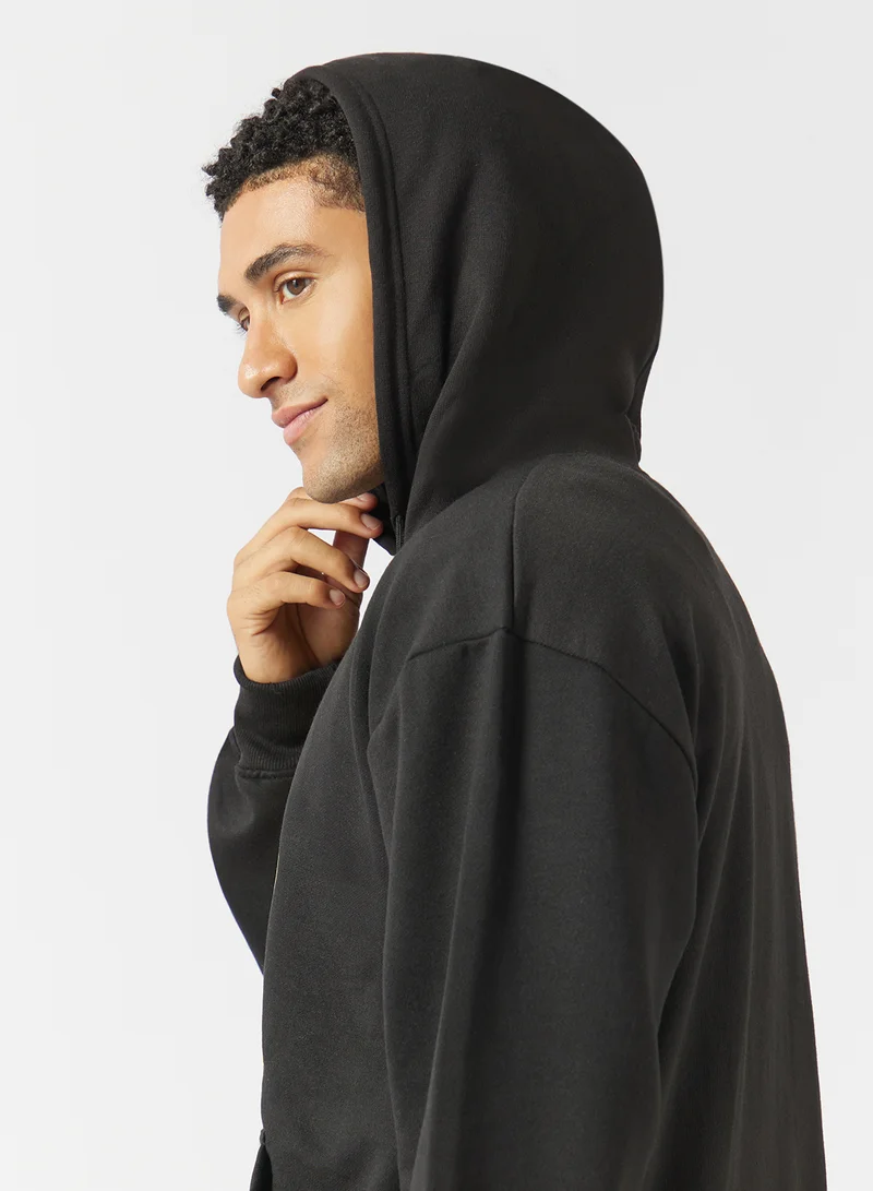 Seventy Five  Graphic Pullover Hoodie for Men | Best Price UAE