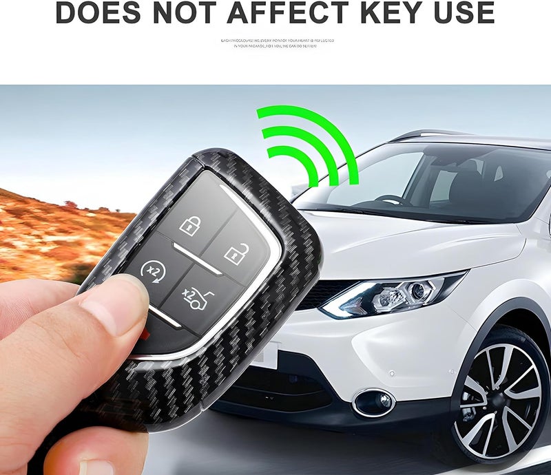 Cadillac Key Fob Cover - Carbon Fiber Protector - Image 4