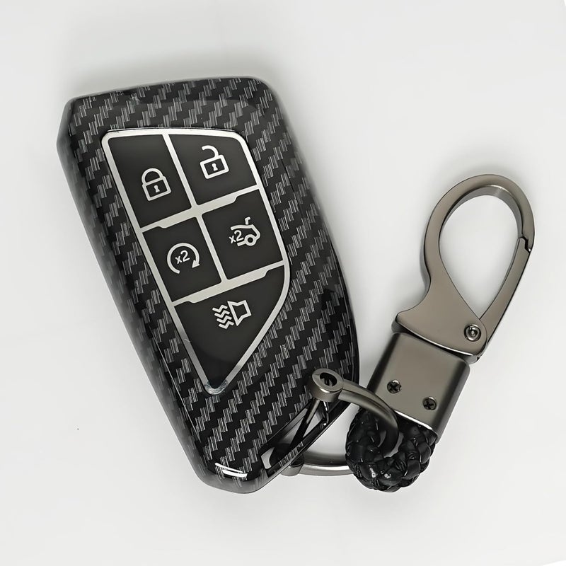 Cadillac Key Fob Cover - Carbon Fiber Protector - Image 3