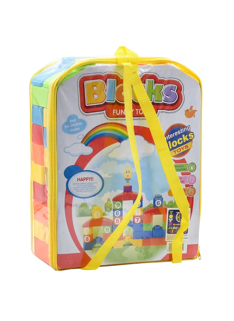 Blox Blox Building Blocks Set - Educational Set - 61 Pieces  - Image 1