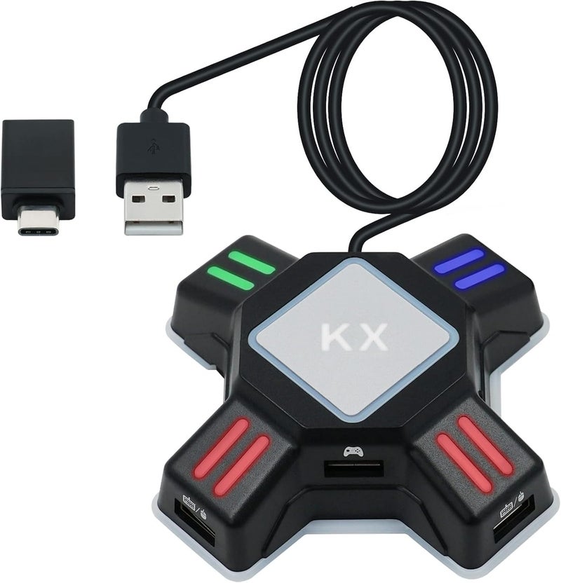 مكبازل محول لوحة المفاتيح والفأرة KX لـ N-Switch/PS4/PS3 - Image 1