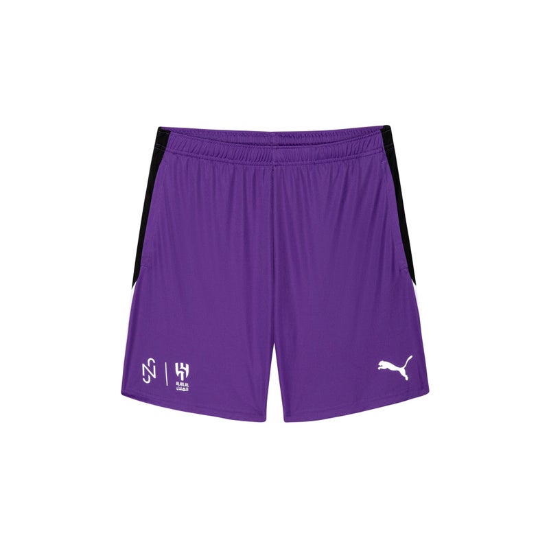 PUMA Neymar Jr Al Hilal Mens Purple Shorts 2.0 - Image 1