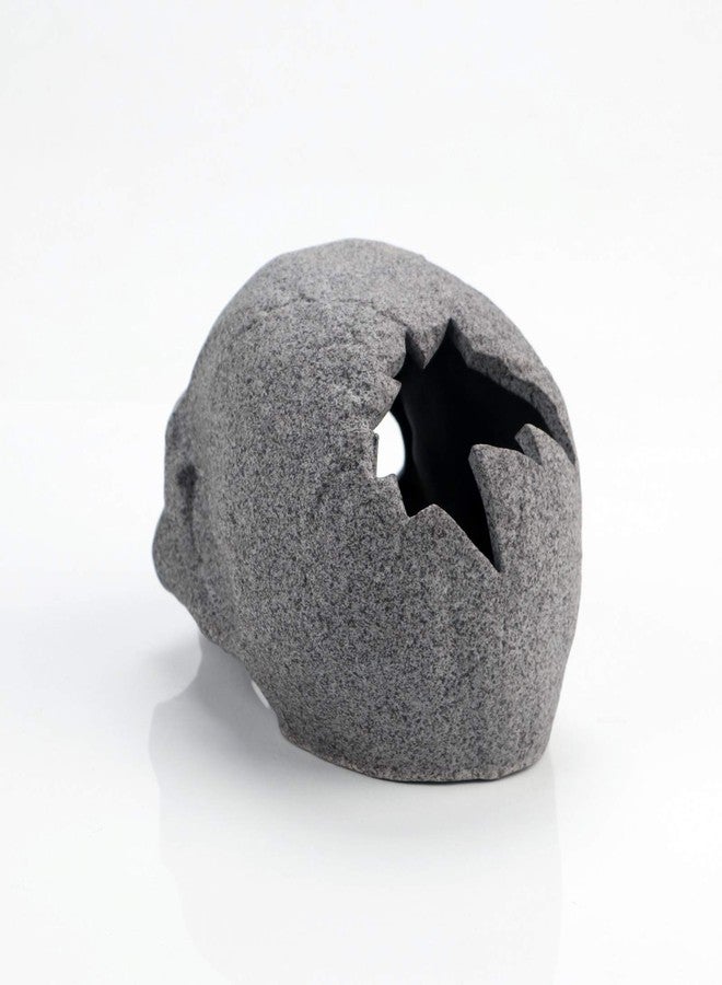 JIH Aquarium Decorations Rock, Ceramic Shelters - Shrimp Habitat, Breeding Tube, Hiding cave, Stackable Fish Tank Decor Cave for Hiding, Betta Fish (J501) - Image 3