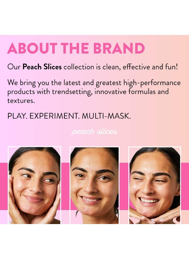 Peach Slices - Microdart-Hydrocolloid Fast Acting Deep Blemish Acne Patches - Set Of 9 - Image 1
