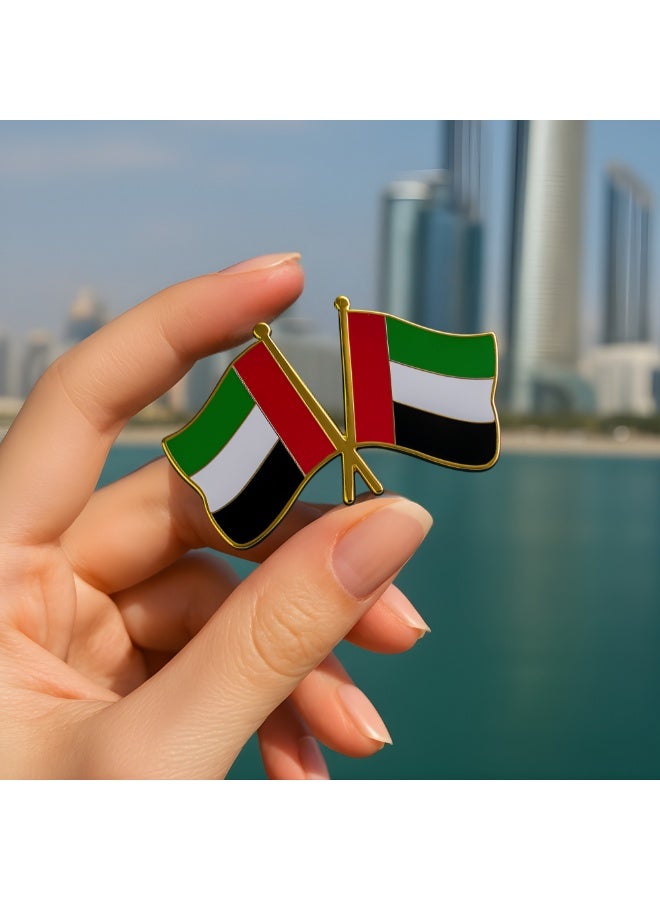 PRINTSHOP4ME UAE National Day Badges for celebrating National | Flag day and spirit of union badges for men | Women | Kids for events - Image 4