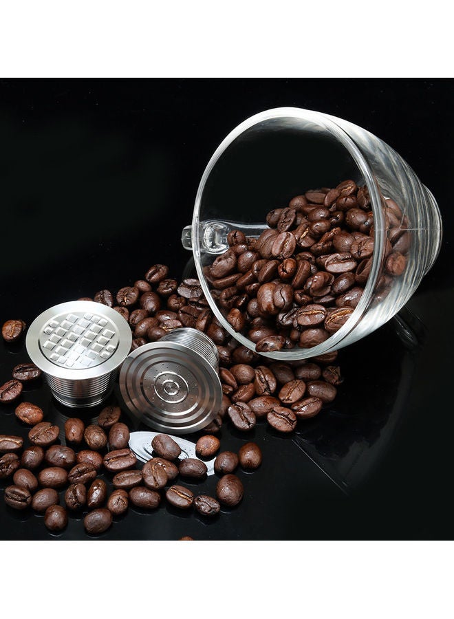 NIBEMINENT Coffee Capsule Cup Filter Silver - Image 5