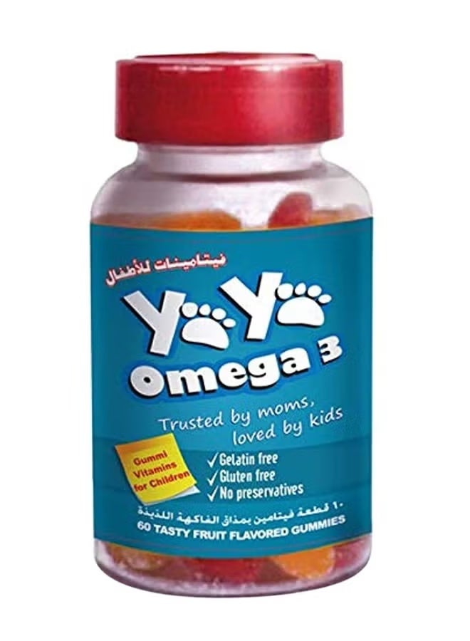 يايا أوميغا 3، 60 علكة