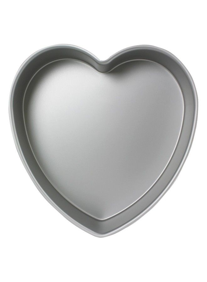 PME Professional Aluminum Heart Cake Pan 6 X 3Inch Silver - Image 1
