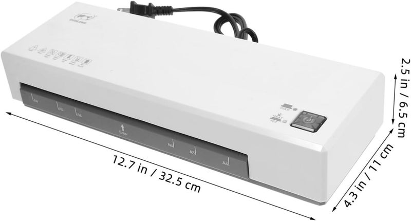 PRETYZOOM Portable Laminator Machine Laminator for Office Home Photo Laminating Tool Plastic Sealer Laminating Film Each - Image 2